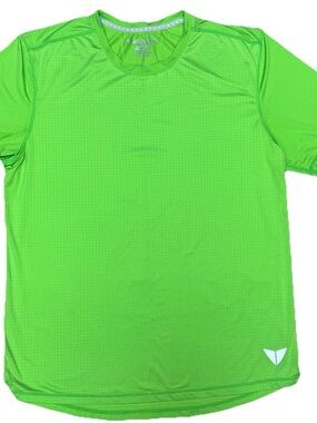 Korsa by Roadrunner Sports Men's Short Sleeve Performance Tee - Neon Green L